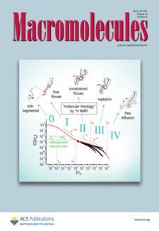NMR-detection of reptation motion, featured on hte journal cover of Macromolecules (March 2011)