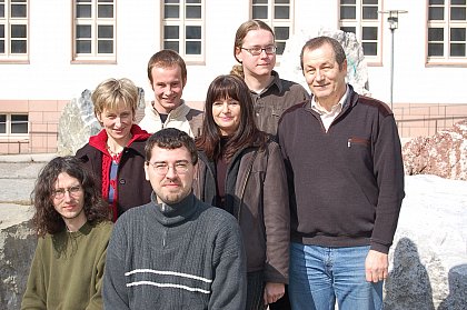 Gruppenbild zum 60. Geburtstag Prof. Trimpers