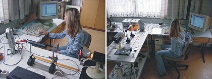 Messung der Temperaturstrahlung