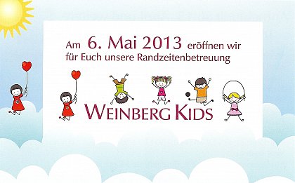 Flyer Weinbergkids