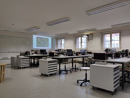 Lab room electronics and metrology