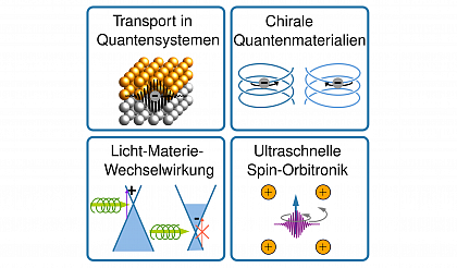 Forschungsthemen der Fachgruppe Mesoskopische Quantendynamik MLU Halle-Wittenberg 